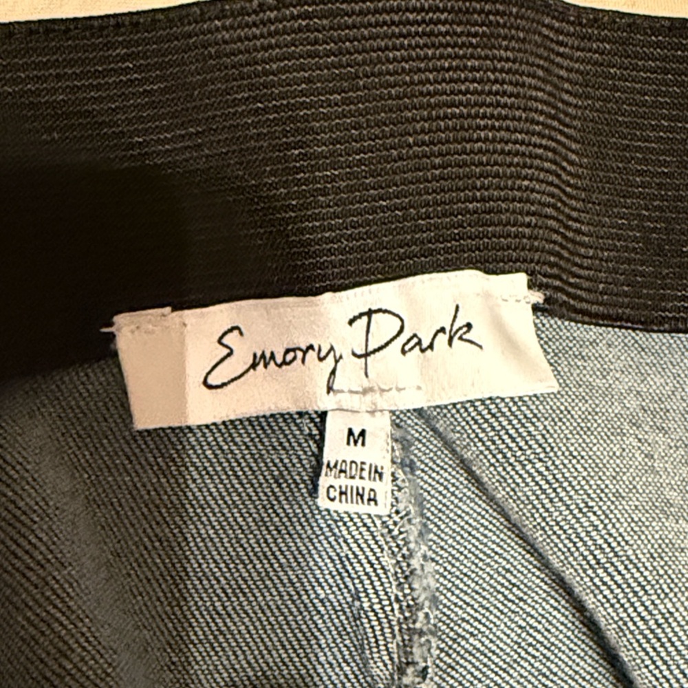 EMORY ROSE Denim High Waist Bootcut Leggings - Picture 11 of 13